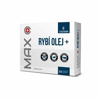 Colfarm MAX Rybí olej plus 30 tobolek