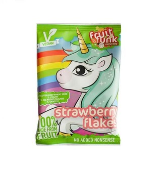 Fruitfunk Ovocné kousky Jednorožec s jahodovou příchutí 16 g