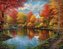 Puzzle 1000 Jesienny spokój, Abraham Hunter