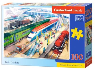 Puzzle 100 Train Station CASTOR Puzzle 100 Train Station CASTOR
