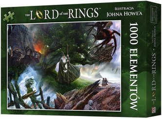 Puzzle 1000 Wyprawa do Mordoru LACERTA