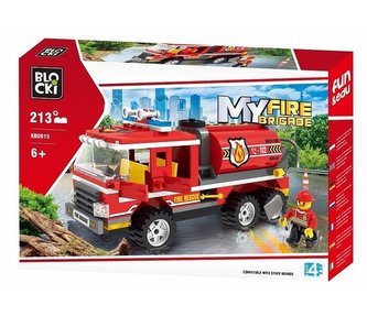 Klocki Blocki MyFireBrigade Beczkowóz 213 el.