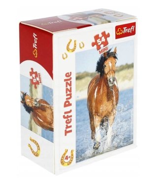 Puzzle 54 mini Świat koni 1 TREFL