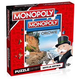 Puzzle 1000 Monopoly Gdynia Klif Orłowo Puzzle 1000 Monopoly Gdynia Klif Orłowo