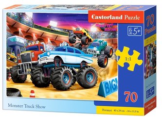Puzzle 70 Monster Truck Show CASTOR Puzzle 70 Monster Truck Show CASTOR