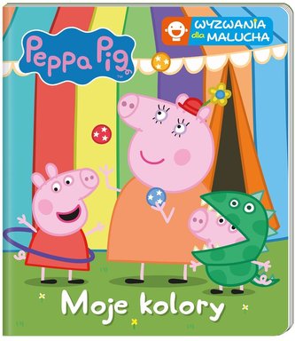 Peppa Pig. Wyzwania dla malucha. Moje kolory