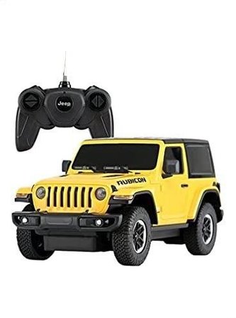 1:24 Jeep Wrangler JL żółty/czerwony