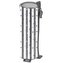 Piórnik tuba Beuniq DM22SS-003 Minnie Silver PASO
