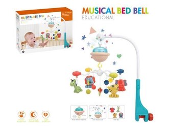 Karuzelka nad łóżko z projektorem gwiazd