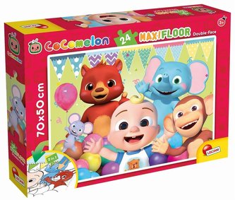 Puzzle podłogowe dwustronne 24 Warzywa