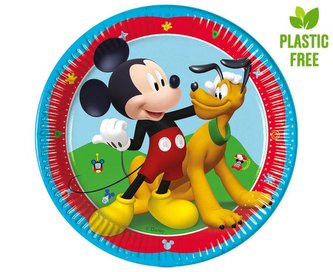 Talerzyki papierowe Mickey 20cm 8szt