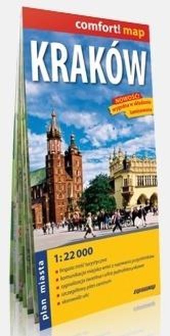 Comfort! map - Kraków 1:22 000