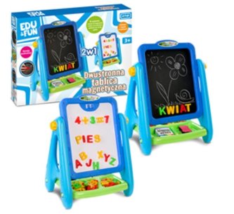 Tablica magnetyczna dwustronna Edu&Fun;