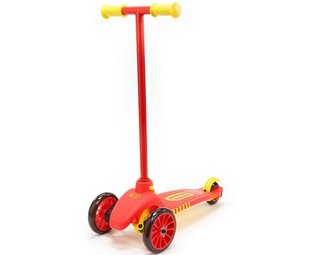 Koloběžka naklápěcí (červená / žlutá)