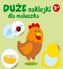 Duże naklejki dla maluszka. Kurka 2+
