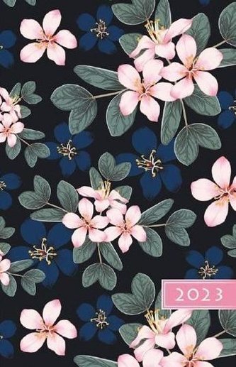 Terminarz 2023 A5 Kwiaty kolorowy