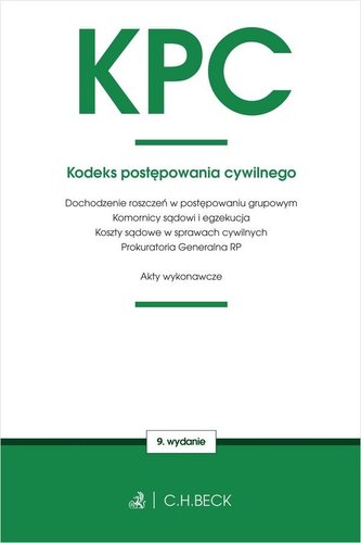 KPC. Kodeks postępowania cywilnego..
