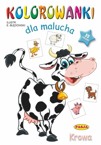 Kolorowanki dla malucha Krowa