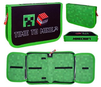 Piórnik pojedynczy Minecraft Time To Mine AC3