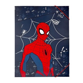 Teczka A4 Zamykana Na Gumki Spiderman