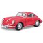 Porsche 356B Coupe Red 1:24 BBURAGO