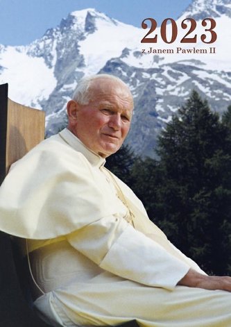 Kalendarz 2023 A4 z Janem Pawłem II