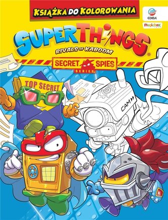SuperThings - Książka do kolorowania SuperThings - Książka do kolorowania