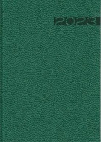 Terminarz 2023 A5 Lux złocony zielony