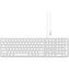 Satechi Aluminum keyboard s číselnou klávesnicí US stříbrná