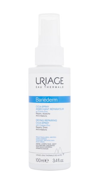 Uriage Bariéderm Pleťová voda a sprej Cica-Spray 100 ml unisex