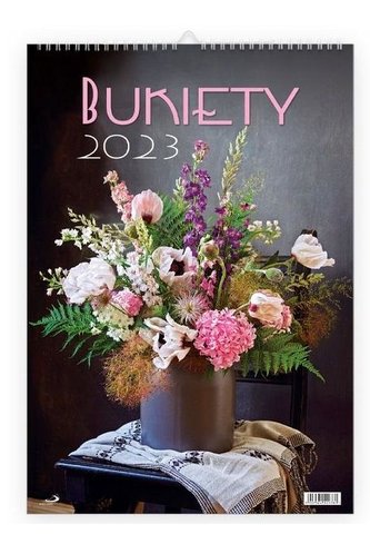 Kalendarz 2023 ścienny - Bukiety