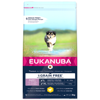 EUKANUBA Puppy & Junior Large Grain Free Chicken EUKANUBA Puppy & Junior Large Grain Free Chicken