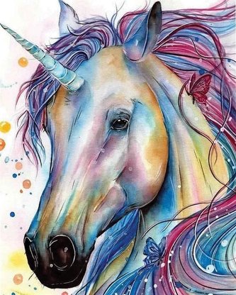 Płótno malarskie ze szkicem 40x50cm 89656 Płótno malarskie ze szkicem 40x50cm 89656