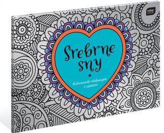 Kolorowanka A4 relaksacyjna Srebrne sny