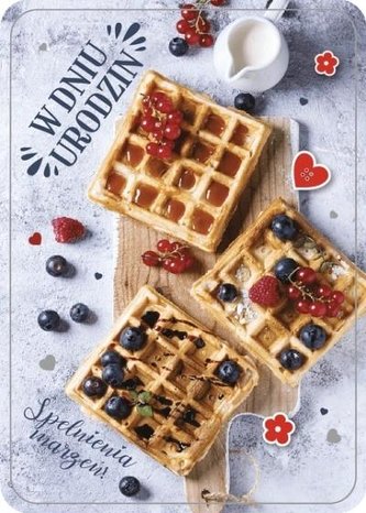 Karnet Urodziny GM-803