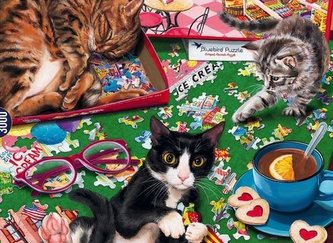 Puzzle 3000 Puzzle pełne kotków