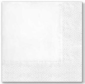 Serwertki Białe 33x33cm 20szt