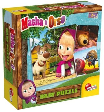Puzzle Baby Logic Masza i Niedźwiedź