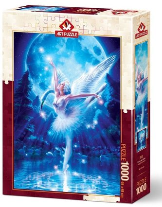 Puzzle 1000 Jezioro łabędzi