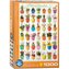 Puzzle 1000 Kaktusy i sukulenty