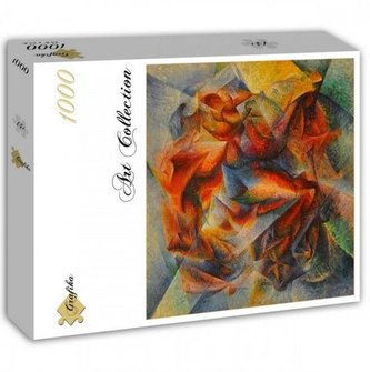 Puzzle 1000 Dynamizm rowerzysty