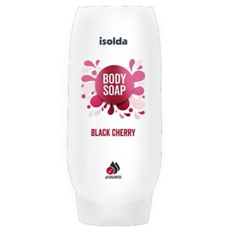 ISOLDA Black cherry tělové mýdlo CLICK AND GO! 500 ml