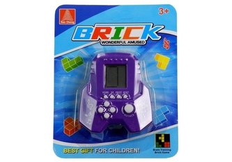 Gra elektroniczna tetris bricks rakieta fioletowa Gra elektroniczna tetris bricks rakieta fioletowa