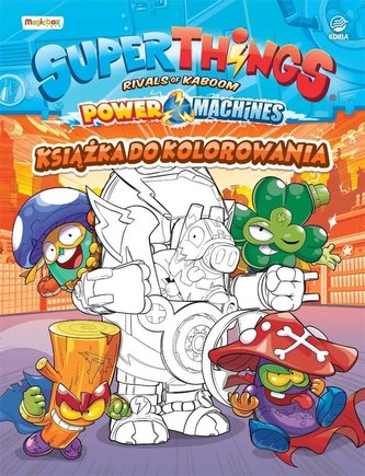 SuperZings. Książka do kolorowania SuperZings. Książka do kolorowania