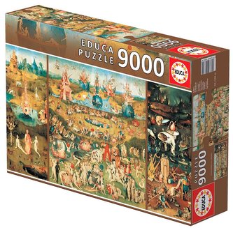 Puzzle 9000 Ogród rozkoszy ziemskich, Bosch G3