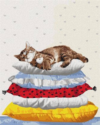 Malowanie po numerach - Słodki sen 2 40x50 Malowanie po numerach - Słodki sen 2 40x50