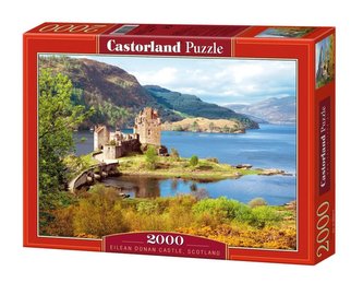 Puzzle 2000 Eilean Donan Castle - Szkocja CASTOR Puzzle 2000 Eilean Donan Castle - Szkocja CASTOR