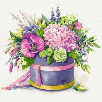 Malowanie po numerach - Inspiracja w pudełku 30x30 Malowanie po numerach - Inspiracja w pudełku 30x30