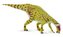 Dinozaur mentellisaurus pijący