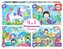 Puzzle 20+40+60+80 Bajkowy świat G3